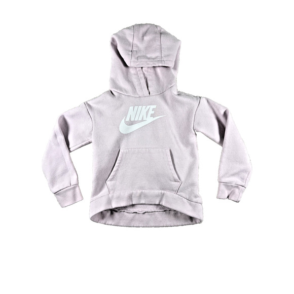 Nike Sportswear Club Fleece Toddler Pullover Hoodie - Pink Pale - Size 4 - Picture 1 of 9